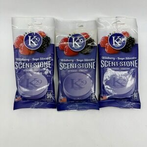 K29 Scent Stone Air Freshener Wildberry Lot of 3 Long Lasting 90 Days USA